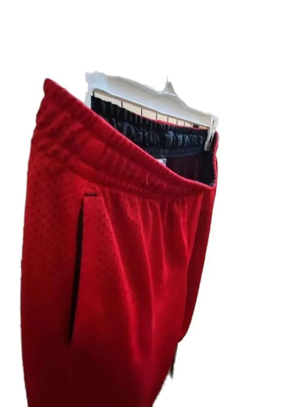Athletic Works Youth Boys Mesh Athletic Performance Shorts Red
